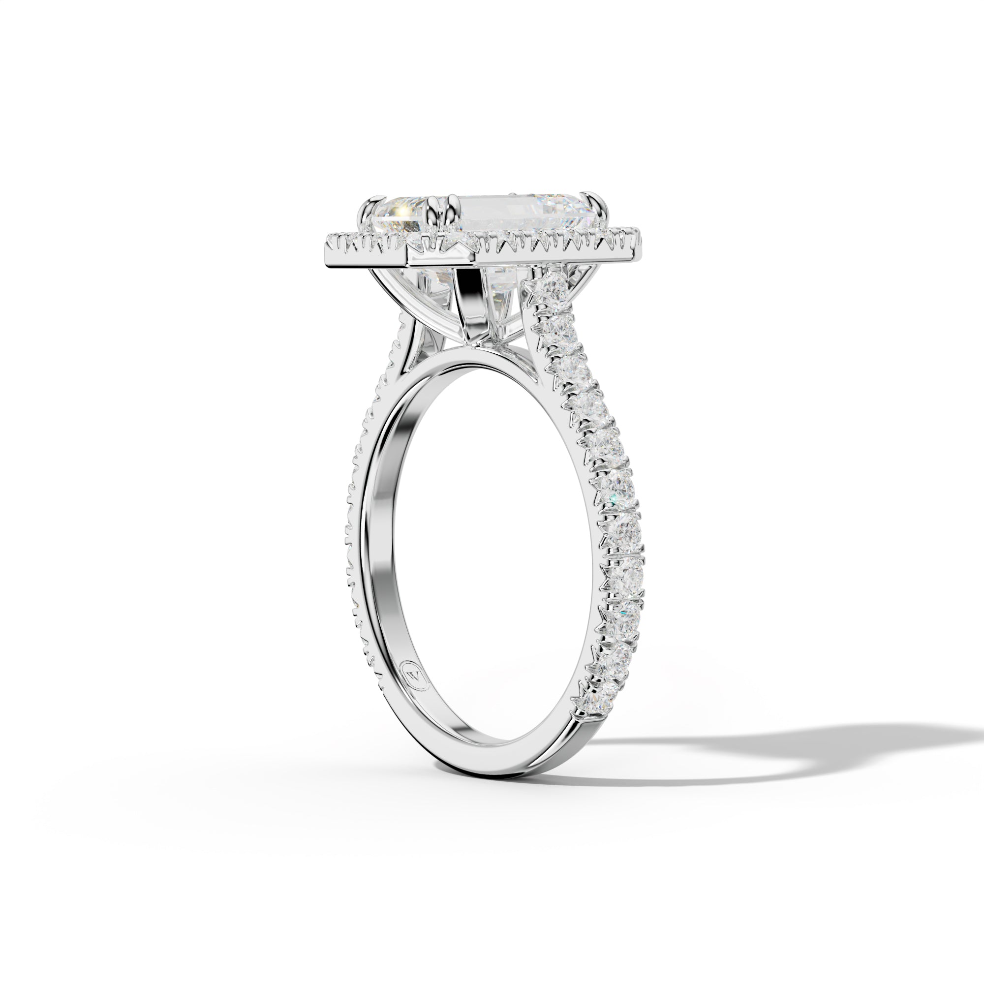 Adeline Emerald Cut Engagement Ring
